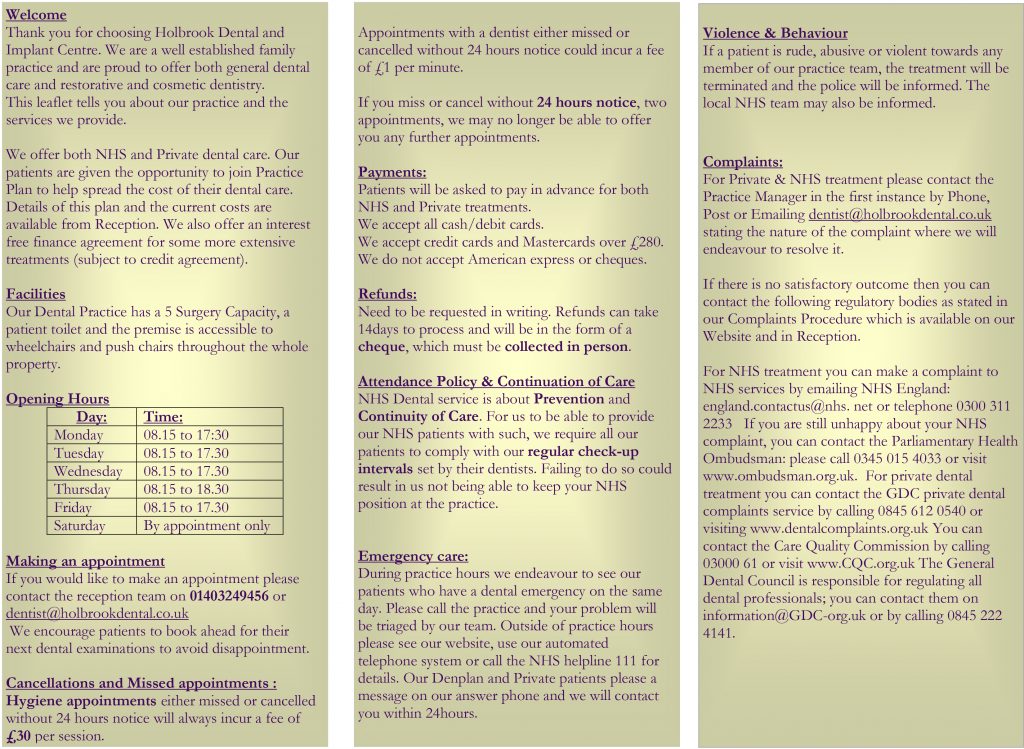 essay on patient information leaflet