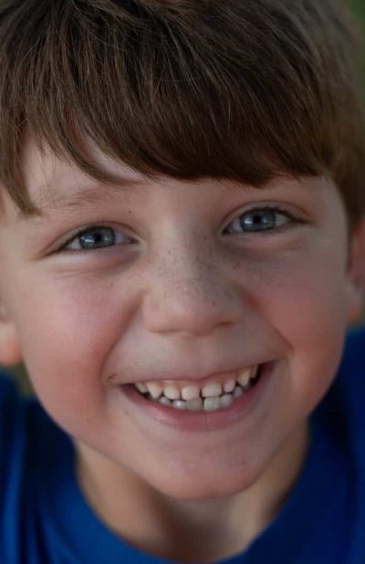 Young boy smiling 3